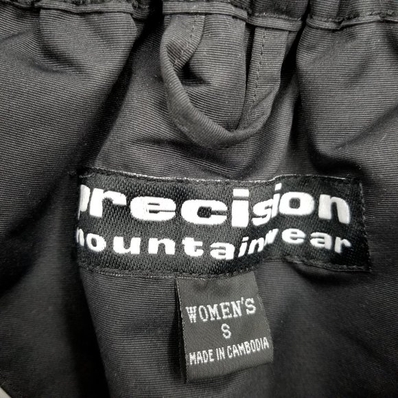 Precision Mountainwear Mogul Women's Solid Black 100% Polyester Pants Size Small - Picture 9 of 11